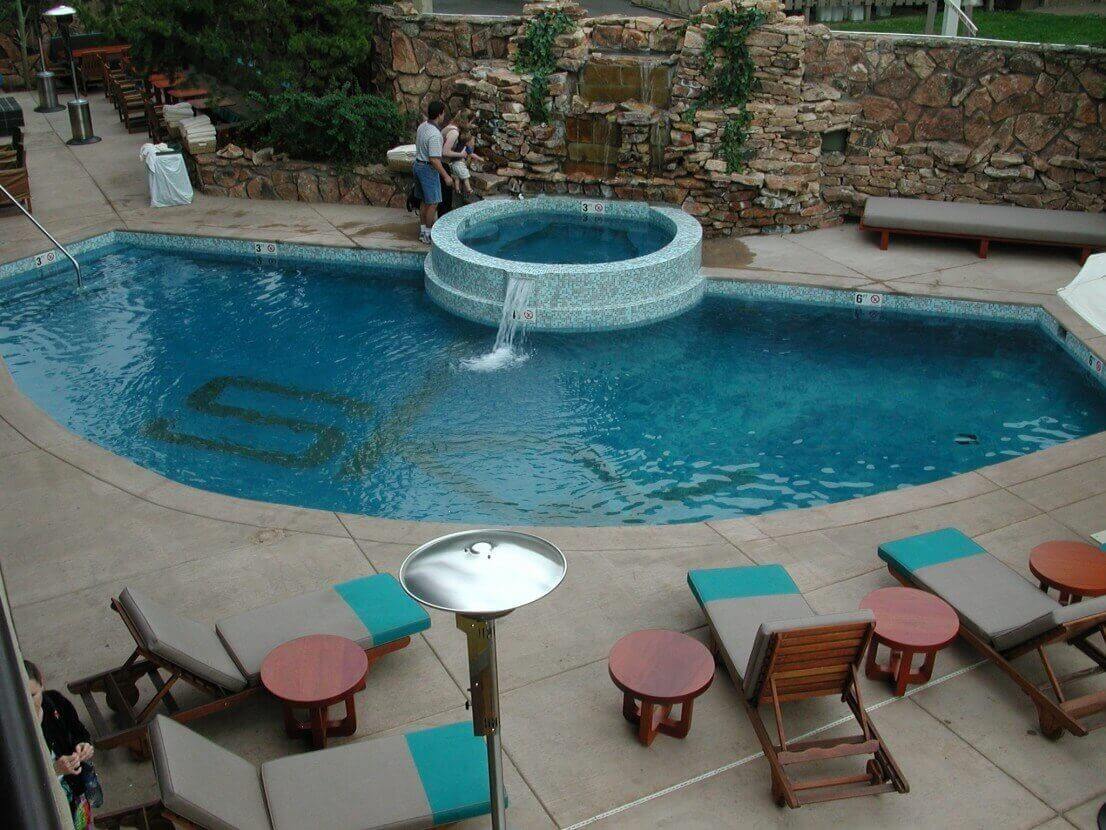 Sky Hotel Colorado Pool + Spa Scapes Locations in Roaring Fork Valley & Vail Valley • 970.476.7005 • https://coloradopoolscapes.com/