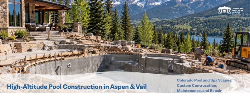 Colorado pool construction season timeline